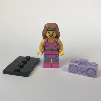 LEGO Minifigure-Fitness Instructor-Collectible Minifigures / Series 5-Creative Brick Builders